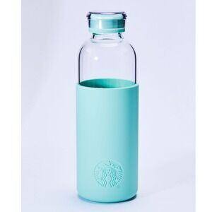 Starbucks 2026 Limited Edition Road Trip Collection 24oz Aqua Glass Water Bottle